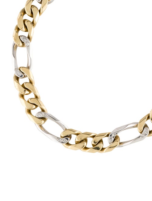 Bracelet 14K Diamond Chain Link Bracelet