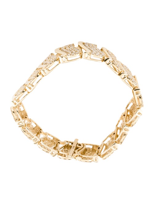 Bracelet 14K 15.00ctw Diamond Link Bracelet