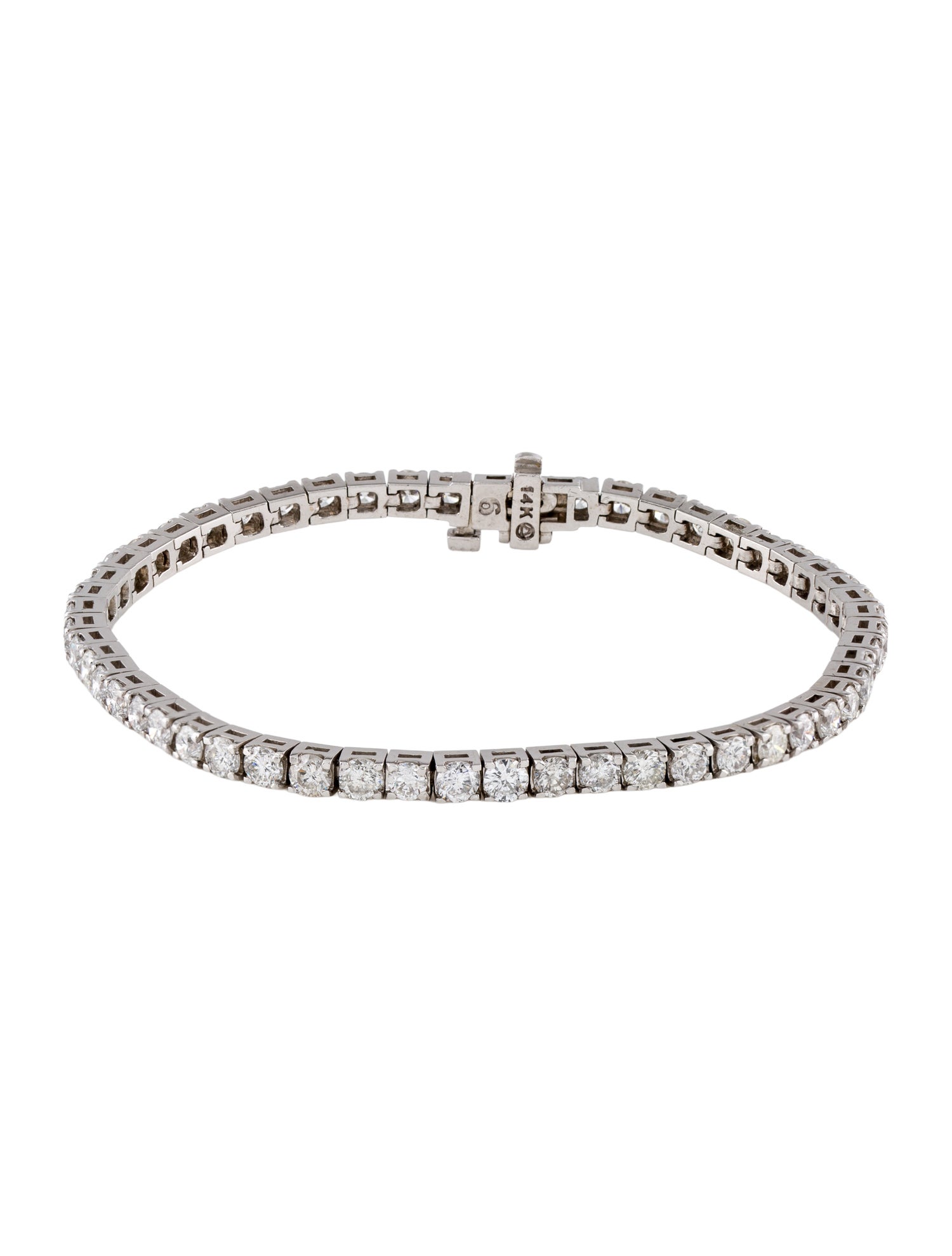 Bracelet 14K 6.00ctw Diamond Tennis