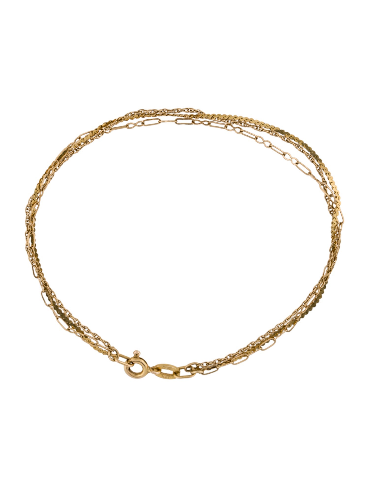 Bracelet 14K Multi Strand Bracelet