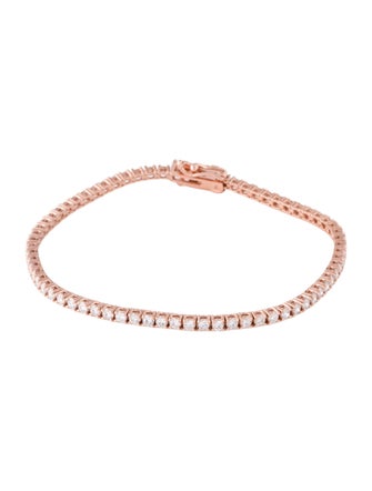 Bracelet 14K 2.93ctw Lab-Grown Diamond Tennis Bracelet