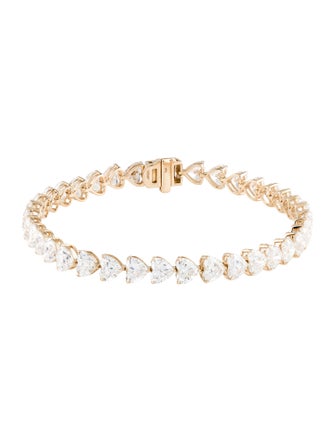Bracelet 14K 18.19ctw Lab-Grown Diamond Tennis Bracelet