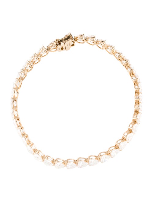 Bracelet 14K 18.19ctw Lab-Grown Diamond Tennis Bracelet