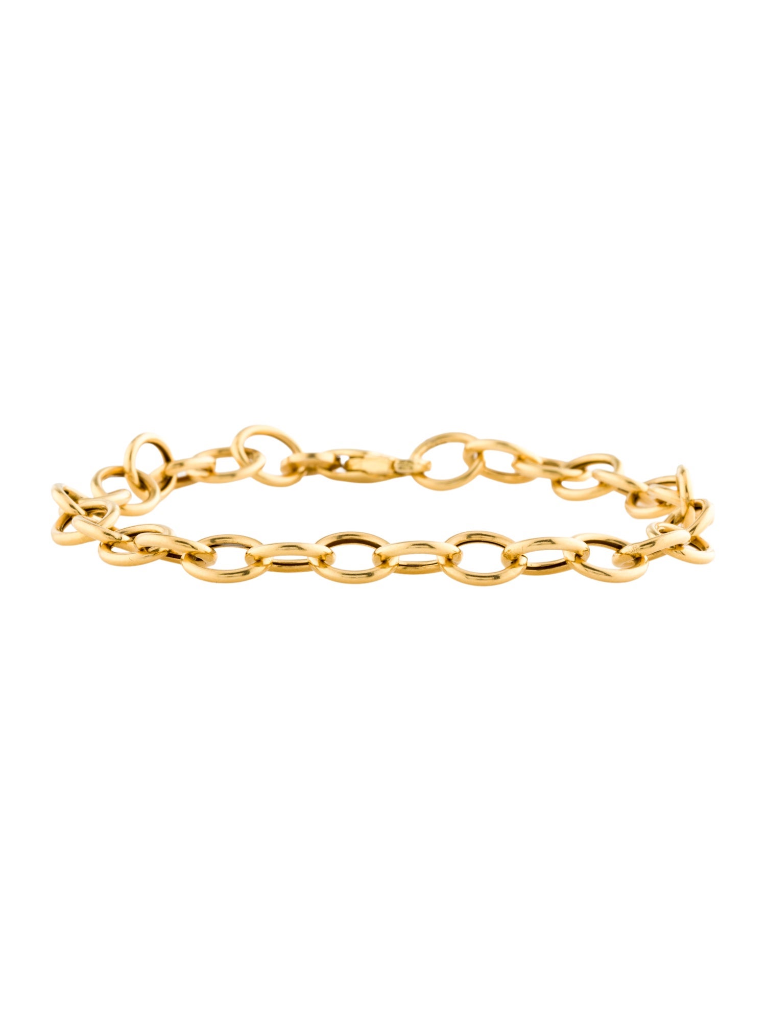 Bracelet 14K Open Rolo Chain Bracelet