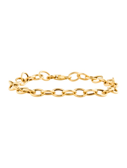 Bracelet 14K Open Rolo Chain Bracelet