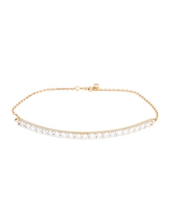 Bracelet 14K 2.10ctw Lab-Grown Diamond Bar Bracelet