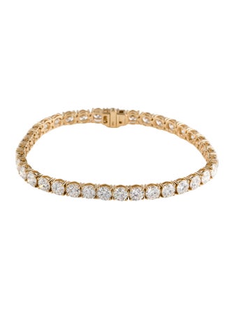 Bracelet 14K 15.78ctw Lab-Grown Diamond Tennis Bracelet