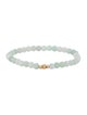 Bracelet 14K Jadeite Bead Bracelet