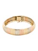 Bracelet 14K Tri-Color Link Bracelet
