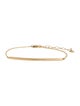 Bracelet 14K Curved Bar Station