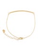 Bracelet 14K Curved Bar Station