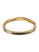 Bracelet 18K Multistone Rainbow Tennis Bracelet