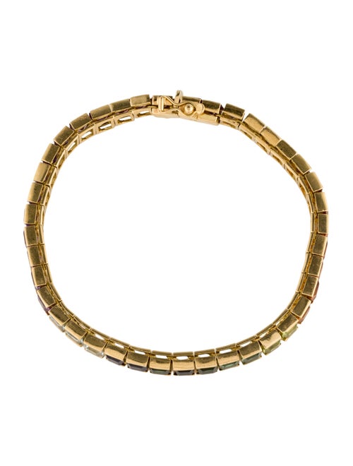 Bracelet 18K Multistone Rainbow Tennis Bracelet