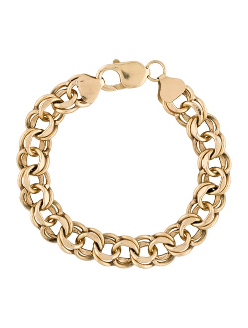 Bracelet 14K Fancy Chain Link