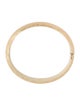 Bracelet 14K Textured Hinged Bangle