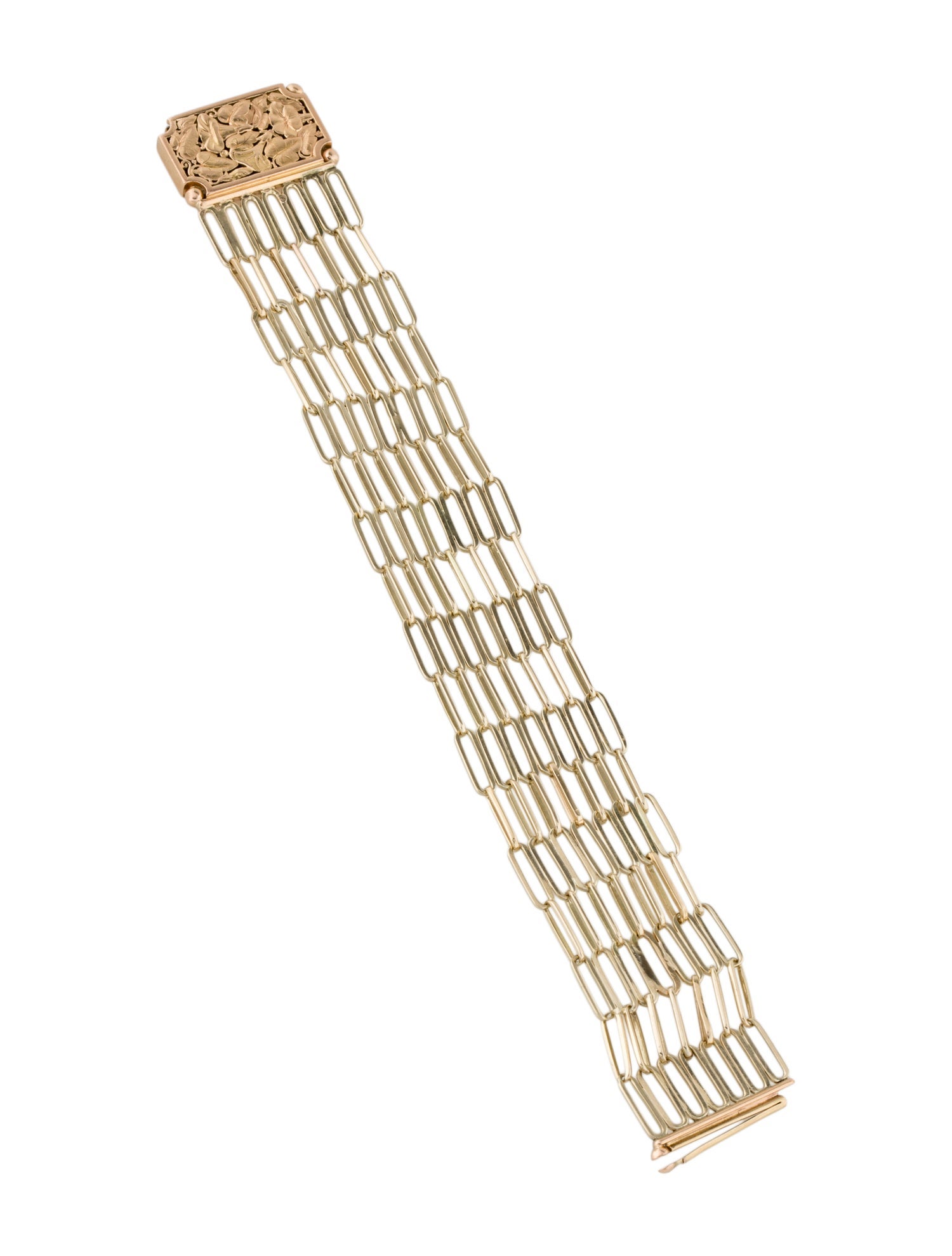 Bracelet Floral Multi Link