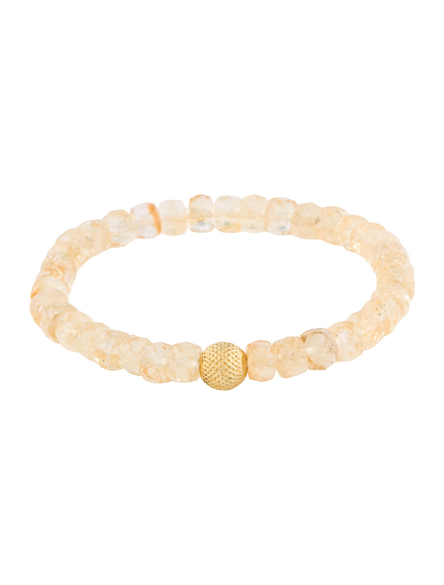 Bracelet 14K Citrine Bead