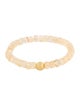 Bracelet 14K Citrine Bead Bracelet