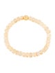 Bracelet 14K Citrine Bead Bracelet