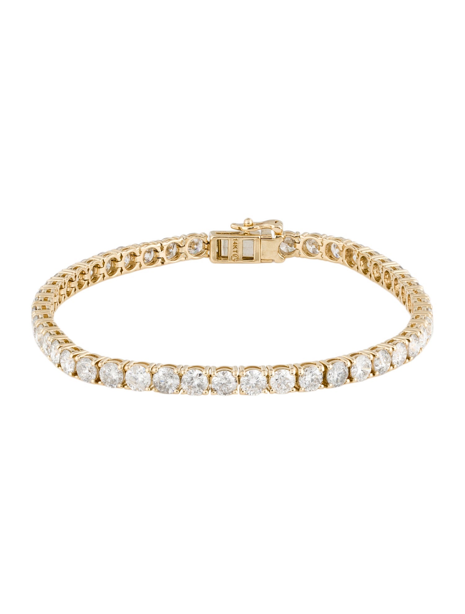 Bracelet 14K 8.46ctw Diamond Tennis