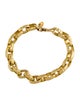 Bracelet 18K Hammered Link Bracelet