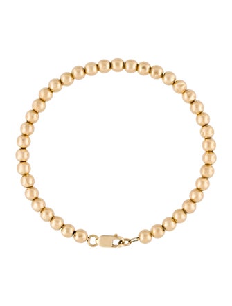 Bracelet 14K Bead Link Bracelet