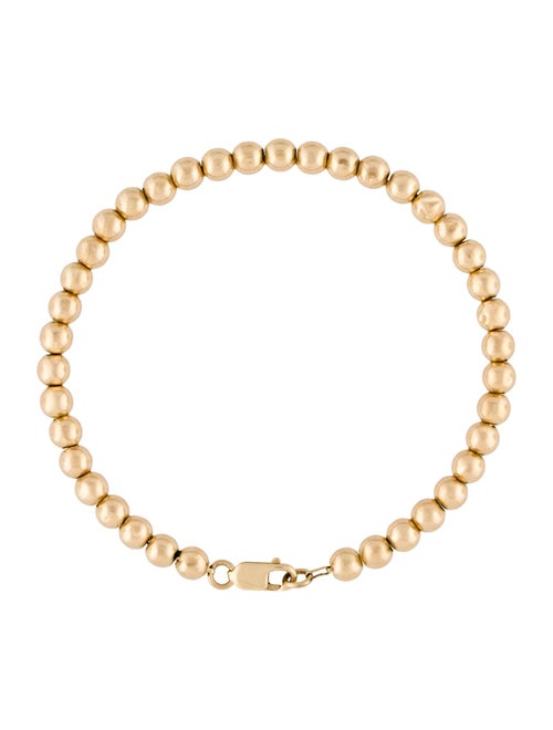 Bracelet 14K Bead Link Bracelet