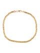 Bracelet 14K Byzantine Chain Link Bracelet