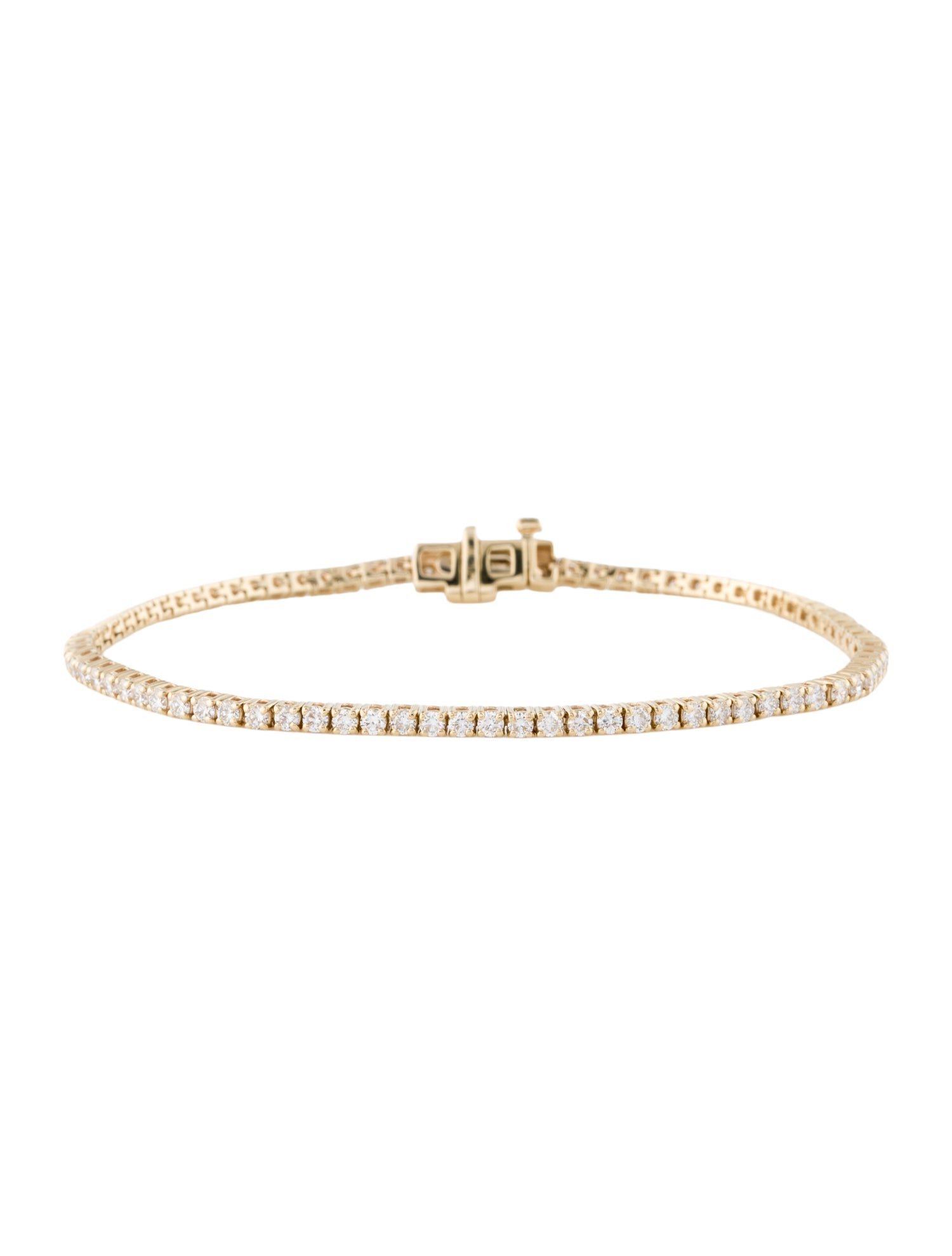 Bracelet 14K 2.00ctw Lab-Grown Diamond Link Bracelet