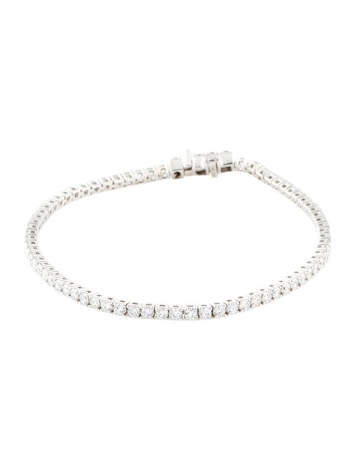 Bracelet 14K 3.00ctw Lab-Grown Diamond Tennis Link Bracelet