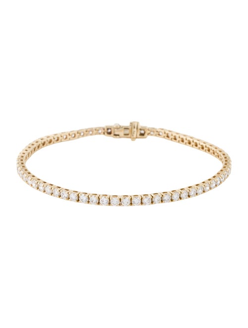 Bracelet 14K 4.00ctw Lab-Grown Diamond Link Bracelet