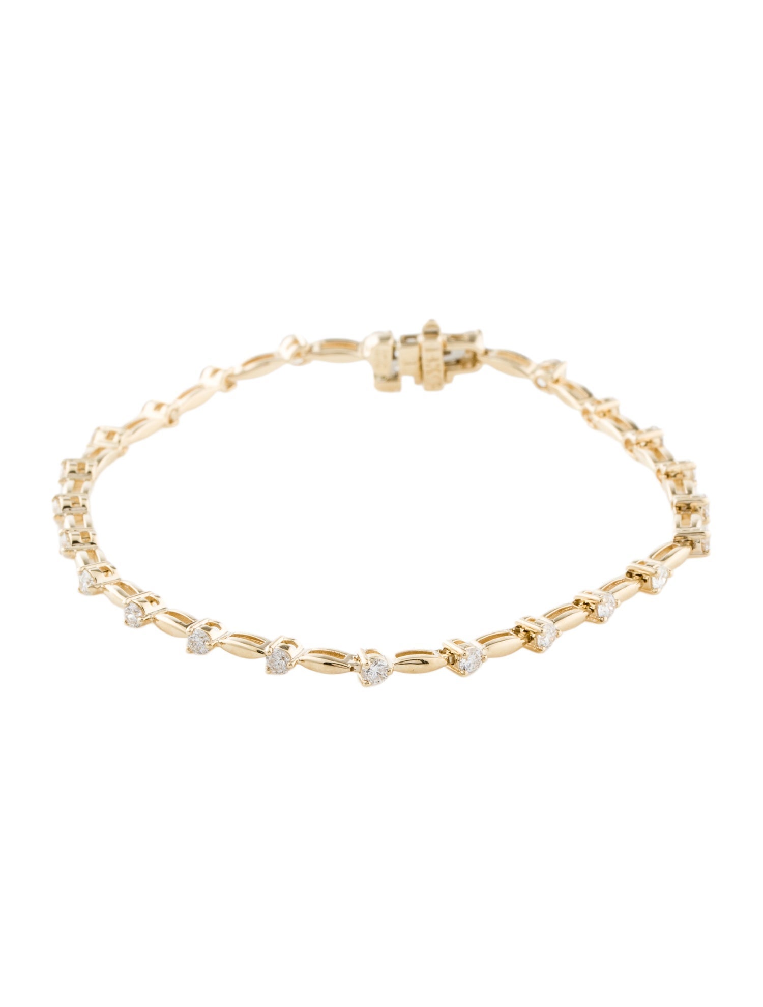 Bracelet 14K 1.00ctw Diamond
