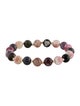 Bracelet 14K Tourmaline & Quartz Beaded Bracelet