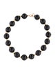 Bracelet 14K Onyx Bead Bracelet