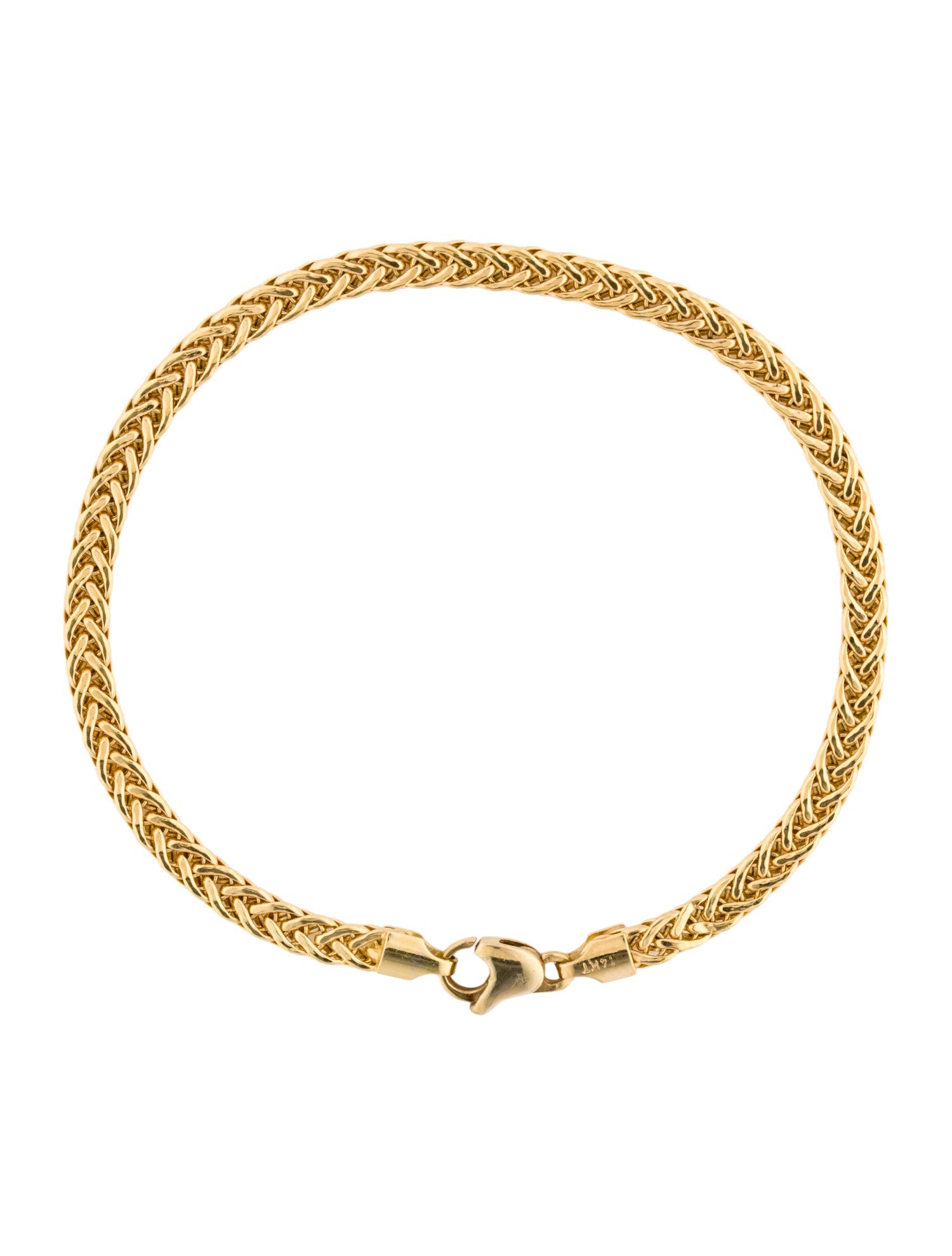 Bracelet 14K Woven Link