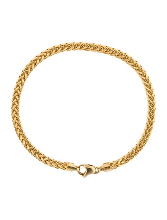 Bracelet 14K Woven Link Bracelet