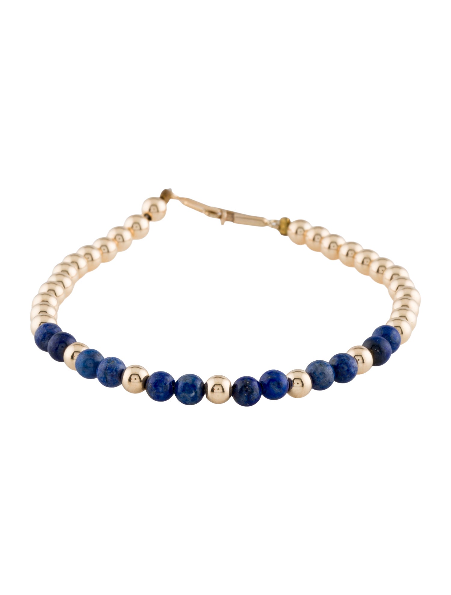 Bracelet 14K Lapis Lazuli Bead