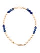 Bracelet 14K Lapis Lazuli Bead Bracelet