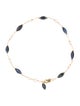 Bracelet 14K 4.55ct Sapphire Link Bracelet