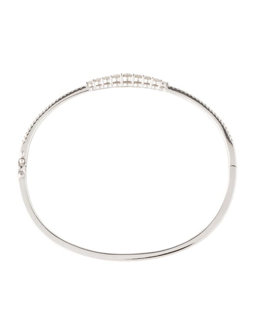 Bracelet 18K Diamond Hinged Bangle Bracelet