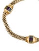 Bracelet 14K Peridot, Amethyst & Topaz Station Bracelet