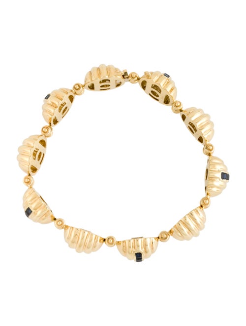 Bracelet 18K 2.62ctw Sapphire Bracelet