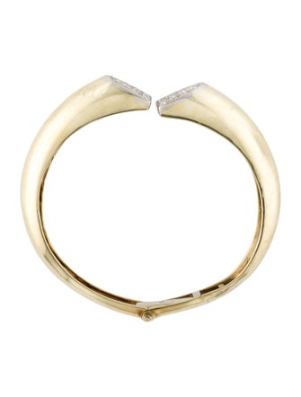 Bracelet 14K 1.44ctw Diamond Cuff Bracelet