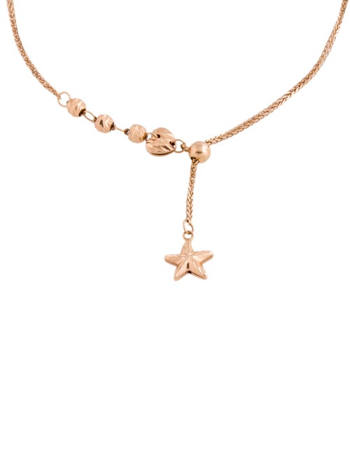 Bracelet 18K Starfish Adjustable Charm Bracelet