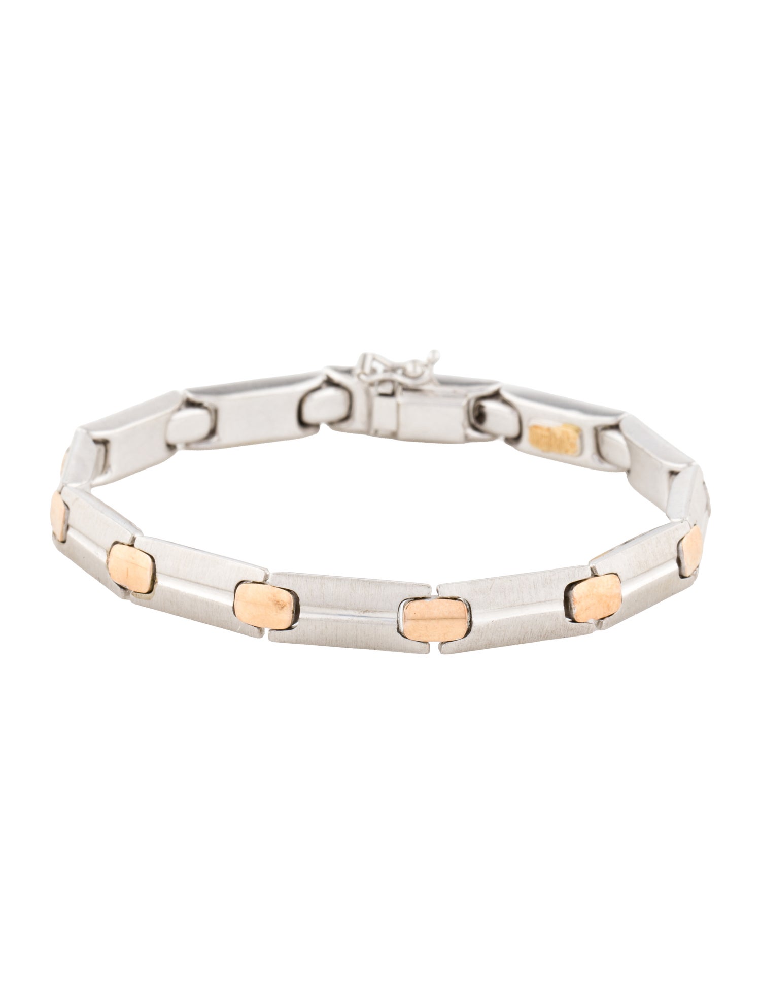 Bracelet 18K Tow-Tone Link