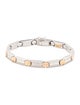 Bracelet 18K Tow-Tone Link Bracelet