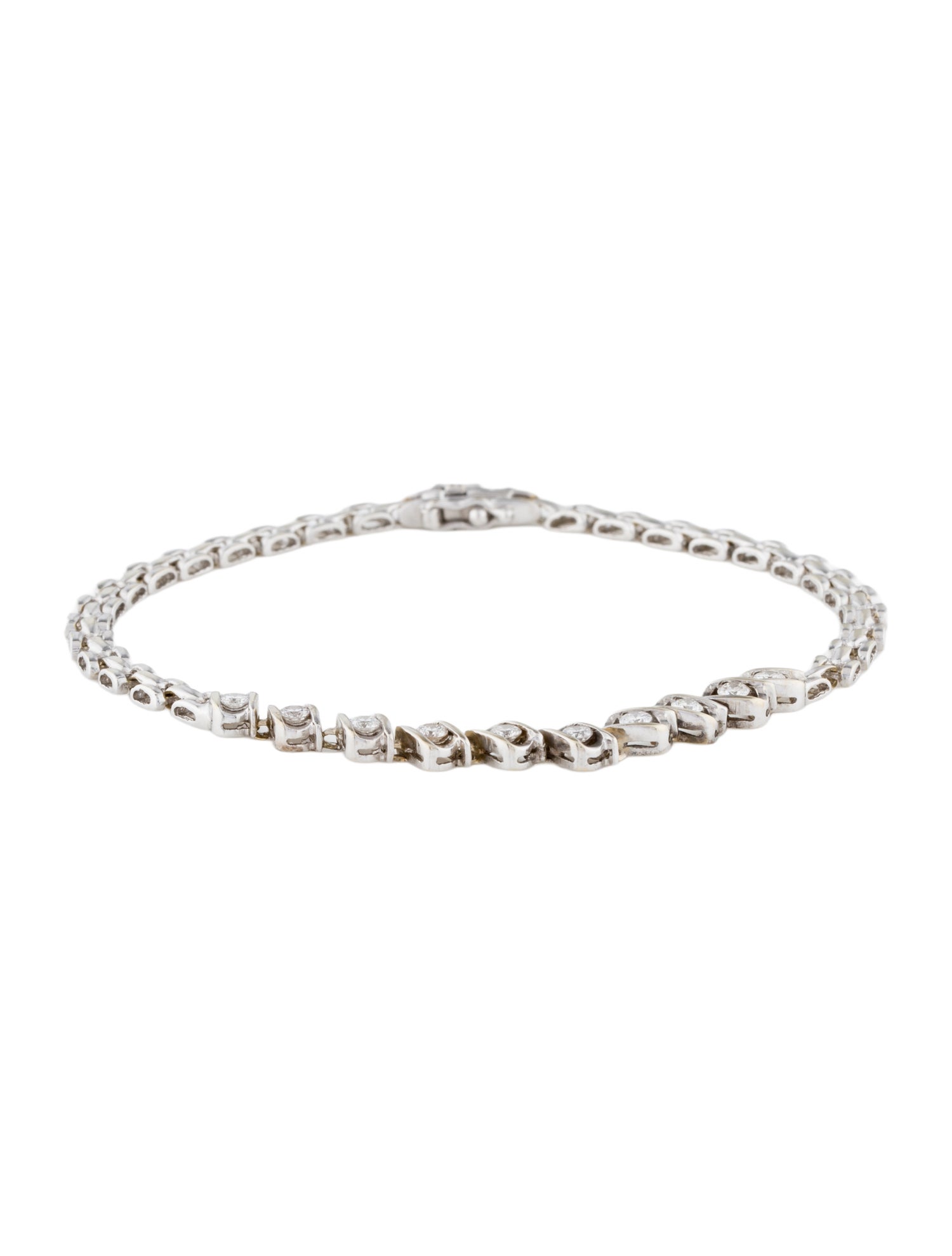 Bracelet 18K Diamond Link
