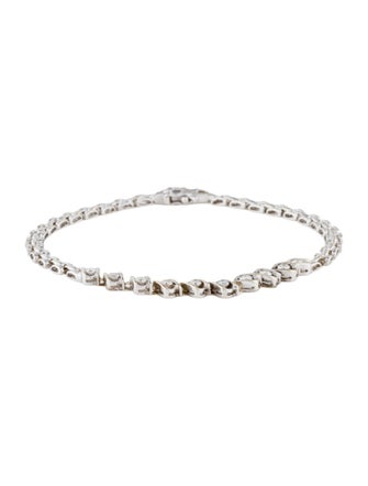 Bracelet 18K Diamond Link Bracelet
