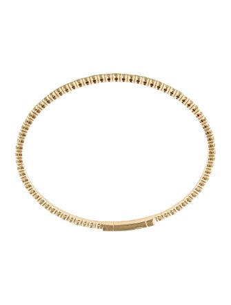 Bracelet 14K Peridot Flexible Bangle Bracelet