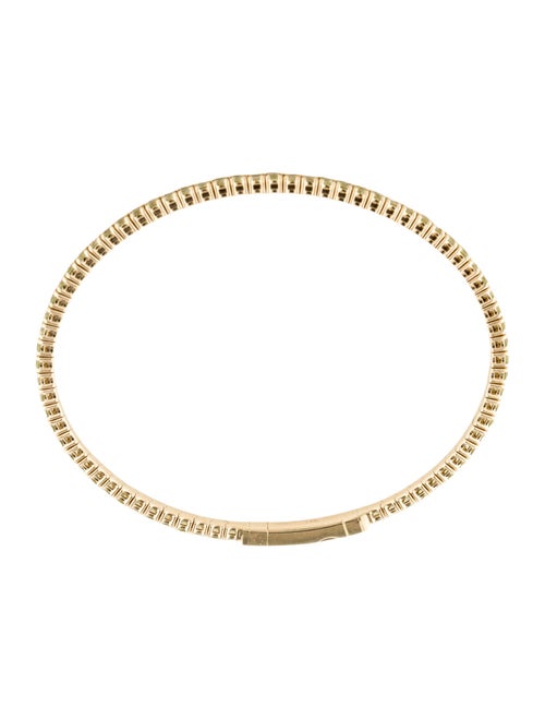 Bracelet 14K Peridot Flexible Bangle Bracelet